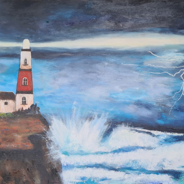 Lighthouse Storm